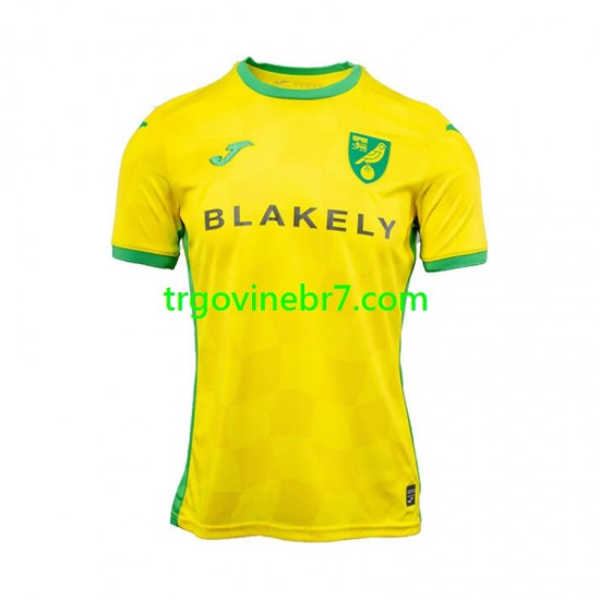 Dres Norwich City Domaći 2024-2025 Kratkih Rukava - Muški