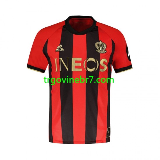 Dres OGC Nice Domaći 2024-2025 Kratkih Rukava - Muški