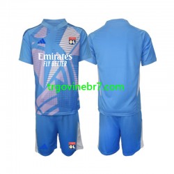 Golmanski Dres - Dres Olympique Lyonnais Treći 2024-2025 Kratkih Rukava - Dječji Golmanski Dres - Dres Olympique Lyonnais Treći 2024-2025 Kratkih Rukava - Dječji