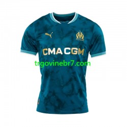 Dres Olympique de Marseille Gostujući 2024-2025 Kratkih Rukava - Muški Dres Olympique de Marseille Gostujući 2024-2025 Kratkih Rukava - Muški