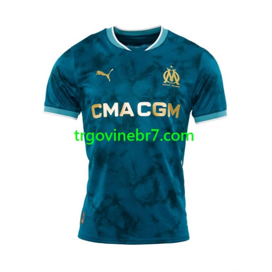Dres Olympique de Marseille Gostujući 2024-2025 Kratkih Rukava - Muški