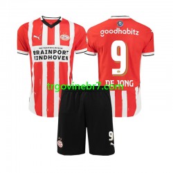 Dres PSV Eindhoven DE JONG 9 Domaći 2024-2025 Kratkih Rukava - Dječji Dres PSV Eindhoven DE JONG 9 Domaći 2024-2025 Kratkih Rukava - Dječji