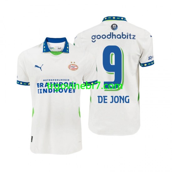 Dres PSV Eindhoven DE JONG 9 Treći 2024-2025 Kratkih Rukava - Muški