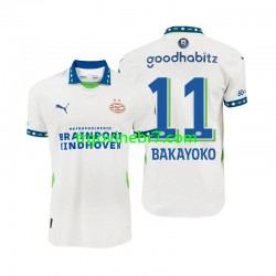 Dres PSV Eindhoven Johan Bakayoko 11 Gostujući 2024-2025 Kratkih Rukava - Muški