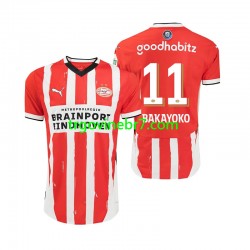 Dres PSV Eindhoven Johan Bakayoko 11 Domaći 2024-2025 Kratkih Rukava - Muški Dres PSV Eindhoven Johan Bakayoko 11 Domaći 2024-2025 Kratkih Rukava - Muški