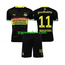 Dres PSV Eindhoven Johan Bakayoko 11 Gostujući 2024-2025 Kratkih Rukava - Dječji Dres PSV Eindhoven Johan Bakayoko 11 Gostujući 2024-2025 Kratkih Rukava - Dječji