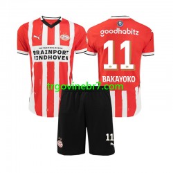 Dres PSV Eindhoven Johan Bakayoko 11 Domaći 2024-2025 Kratkih Rukava - Dječji Dres PSV Eindhoven Johan Bakayoko 11 Domaći 2024-2025 Kratkih Rukava - Dječji