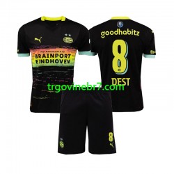 Dres PSV Eindhoven Sergino Dest 8 Gostujući 2024-2025 Kratkih Rukava - Dječji
