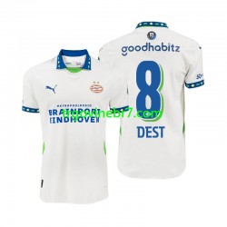 Dres PSV Eindhoven Sergino Dest 8 Treći 2024-2025 Kratkih Rukava - Muški