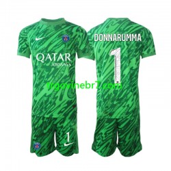 Golmanski Dres - Dres Paris Saint-Germain Gianluigi Donnarumma 1 Gostujući 2024-2025 Kratkih Rukava - Dječji