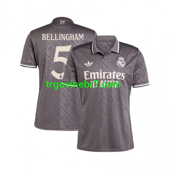 Dres Real Madrid BELLINGHAM 5 Treći 2024-2025 Kratkih Rukava - Muški