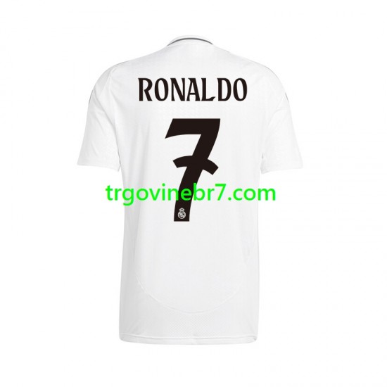 Dres Real Madrid Cristiano Ronaldo 7 Domaći 2024-2025 Kratkih Rukava - Muški