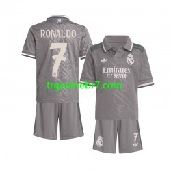 Dres Real Madrid Cristiano Ronaldo 7 Treći 2024-2025 Kratkih Rukava - Dječji