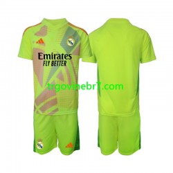Golmanski Dres - Dres Real Madrid Četvrti 2024-2025 Kratkih Rukava - Dječji
