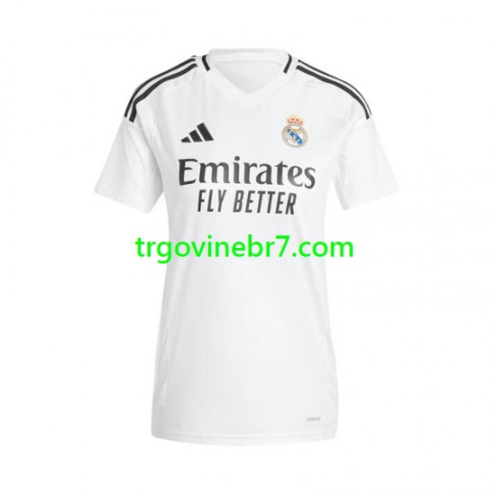 Dres Real Madrid Domaći 2024-2025 Kratkih Rukava - Ženska
