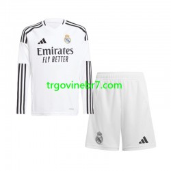 Dres Real Madrid Domaći 2024-2025 Dugim Rukavima - Dječji