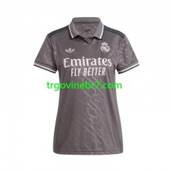 Dres Real Madrid Treći 2024-2025 Kratkih Rukava - Ženska Dres Real Madrid Treći 2024-2025 Kratkih Rukava - Ženska