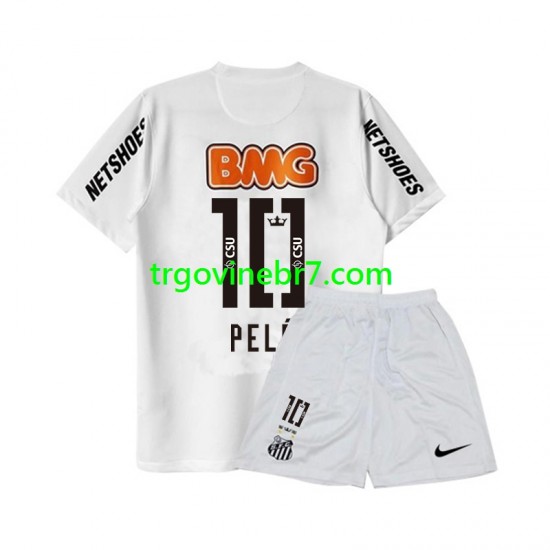 Dres Santos PELE 10 -2012 Retro Domaći 2011 Kratkih Rukava - Dječji