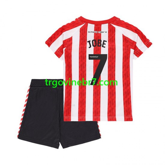 Dres Sunderland Jobe Bellingham 7 Domaći 2024-2025 Kratkih Rukava - Dječji