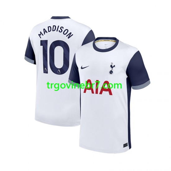 Dres Tottenham Hotspur James Maddison 10 Domaći 2024-2025 Kratkih Rukava - Muški