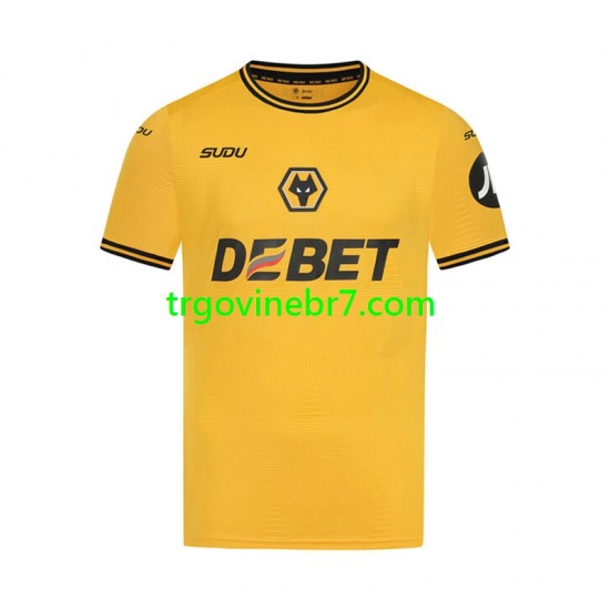 Dres Wolverhampton Wanderers Domaći 2024-2025 Kratkih Rukava - Muški