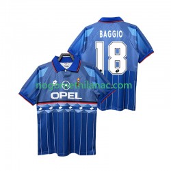 Dres AC Milan BAGGIO 18 1995 1996 Retro Gostujući Kratkih Rukava - Muški
