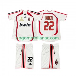 Dres AC Milan KAKA 22 2007 Retro Gostujući 2006 Kratkih Rukava - Dječji Dres AC Milan KAKA 22 2007 Retro Gostujući 2006 Kratkih Rukava - Dječji