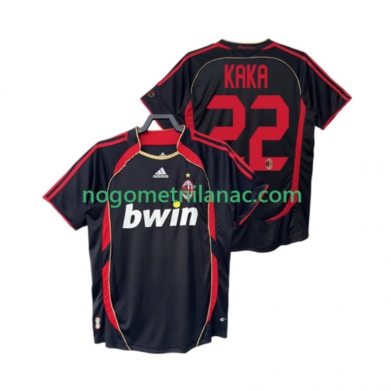Dres AC Milan KAKA 22 2007 Retro Treći 2006 Kratkih Rukava - Muški