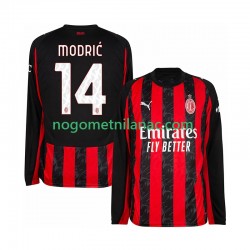 Dres AC Milan Modrić Luca 14 Domaći 2025-2026 Dugim Rukavima - Muški