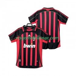 Dres AC Milan 2007 Retro Domaći 2006 Kratkih Rukava - Muški