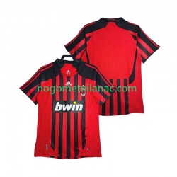 Dres AC Milan 2007 Retro Domaći 2008 Kratkih Rukava - Muški