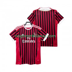 Dres AC Milan 2012 Retro Domaći 2011 Kratkih Rukava - Muški
