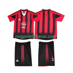 Dres AC Milan 2005 Retro Domaći 2004 Kratkih Rukava - Dječji