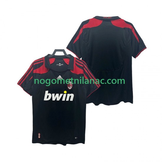 Dres AC Milan 2007 Retro Treći 2008 Kratkih Rukava - Muški