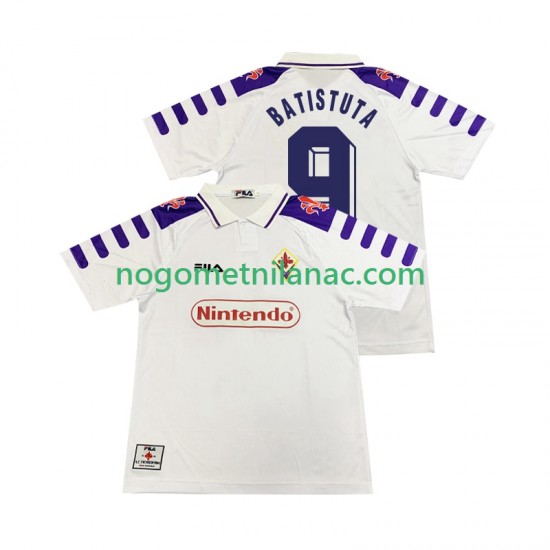 Dres ACF Fiorentina BASTUTA 9 Retro Gostujući 1998 1999 Kratkih Rukava - Muški