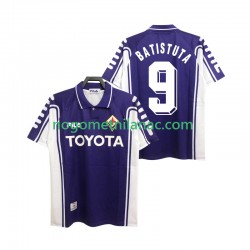Dres ACF Fiorentina BASTUTA 9 2000 Retro Domaći 1999 Kratkih Rukava - Muški
