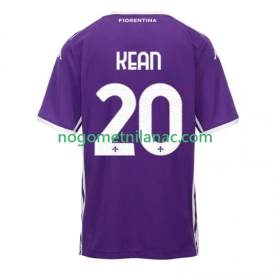 Dres ACF Fiorentina Kean 20 Domaći 2025-2026 Kratkih Rukava - Muški