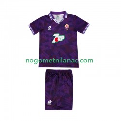 Dres ACF Fiorentina 1992 1993 Retro Domaći Kratkih Rukava - Dječji Dres ACF Fiorentina 1992 1993 Retro Domaći Kratkih Rukava - Dječji