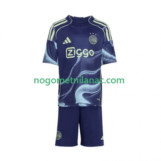 Dres AFC Ajax Gostujući 2025-2026 Kratkih Rukava - Dječji