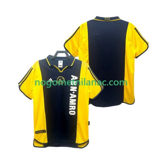 Dres AFC Ajax 2000 2001 Retro Gostujući Kratkih Rukava - Muški