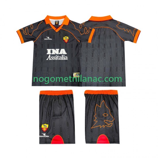 Dres Roma 2000 Retro Gostujući 1999 Kratkih Rukava - Dječji