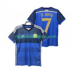 Dres Argentina DI MARIA 7 2014 Retro Gostujući Kratkih Rukava - Muški Dres Argentina DI MARIA 7 2014 Retro Gostujući Kratkih Rukava - Muški
