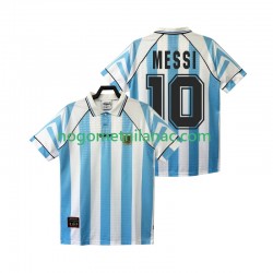 Dres Argentina Lionel Messi 10 1996 1997 Retro Domaći Kratkih Rukava - Muški Dres Argentina Lionel Messi 10 1996 1997 Retro Domaći Kratkih Rukava - Muški