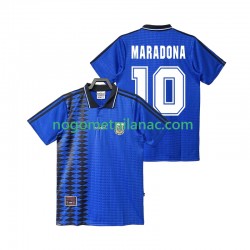 Dres Argentina MARADONA 10 Retro Gostujući 1994 Kratkih Rukava - Muški Dres Argentina MARADONA 10 Retro Gostujući 1994 Kratkih Rukava - Muški