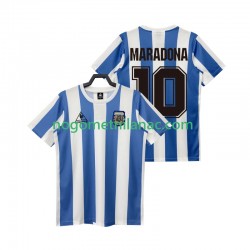 Dres Argentina MARADONA 10 1986 Retro Domaći Kratkih Rukava - Muški Dres Argentina MARADONA 10 1986 Retro Domaći Kratkih Rukava - Muški