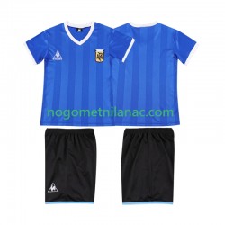 Dres Argentina 1986 Retro Gostujući Kratkih Rukava - Dječji