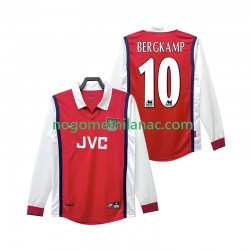 Dres Arsenal BERGKAMP 10 Retro Domaći 1998 1999 Dugim Rukavima - Muški Dres Arsenal BERGKAMP 10 Retro Domaći 1998 1999 Dugim Rukavima - Muški