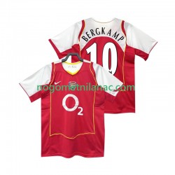 Dres Arsenal BERGKAMP 10 2005 Retro Domaći 2004 Kratkih Rukava - Muški Dres Arsenal BERGKAMP 10 2005 Retro Domaći 2004 Kratkih Rukava - Muški