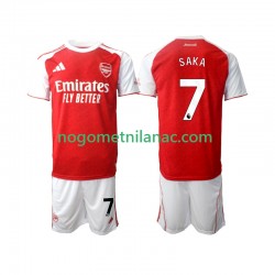Dres Arsenal Bukayo Saka 7 Domaći 2025-2026 Kratkih Rukava - Dječji