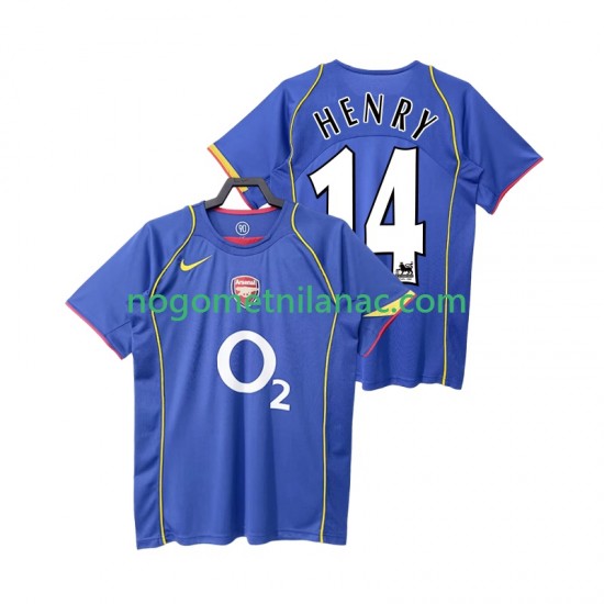 Dres Arsenal Henry 14 2005 Retro Gostujući 2004 Kratkih Rukava - Muški